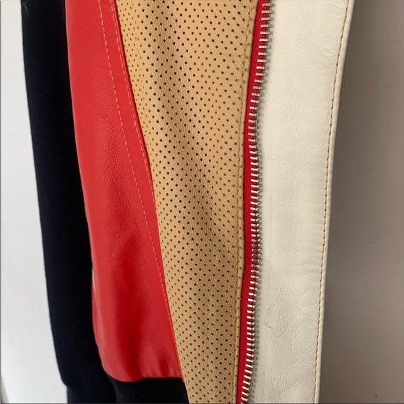 Anthropologie One Girl Who Leather &
Fabric Jacket - Size X-Large - Picture 6 of 13